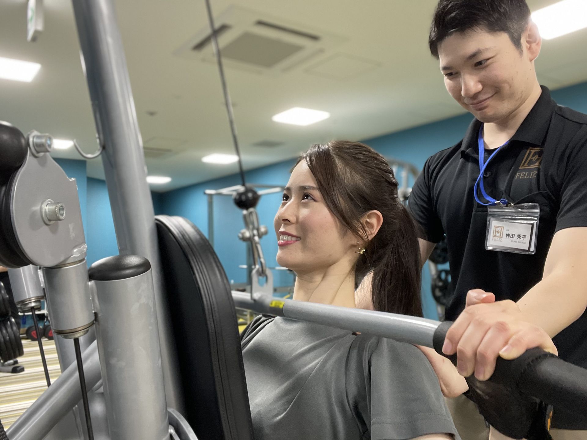 トレーニング女性